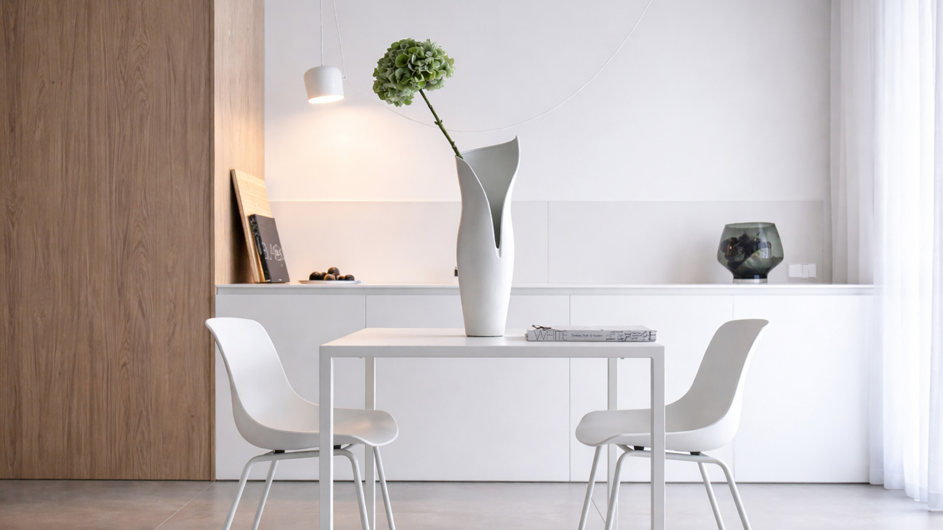 Studio w Gdańsku Letnica – projekt minimalistycznego mieszkania 47 m²