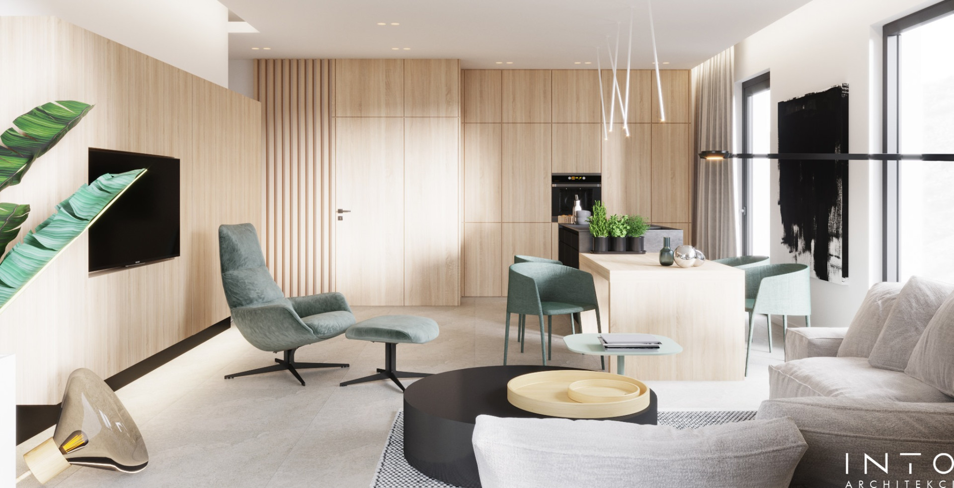 Nowoczesny dom 170 m² Gdańsk z kreatywną strefą dla dzieci