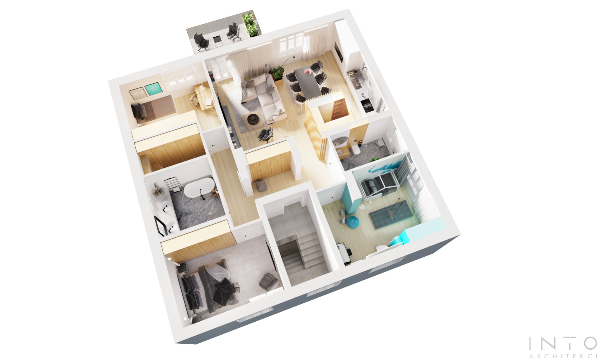 Projekt apartamentu inwestycyjnego w Poznaniu – Sołacz