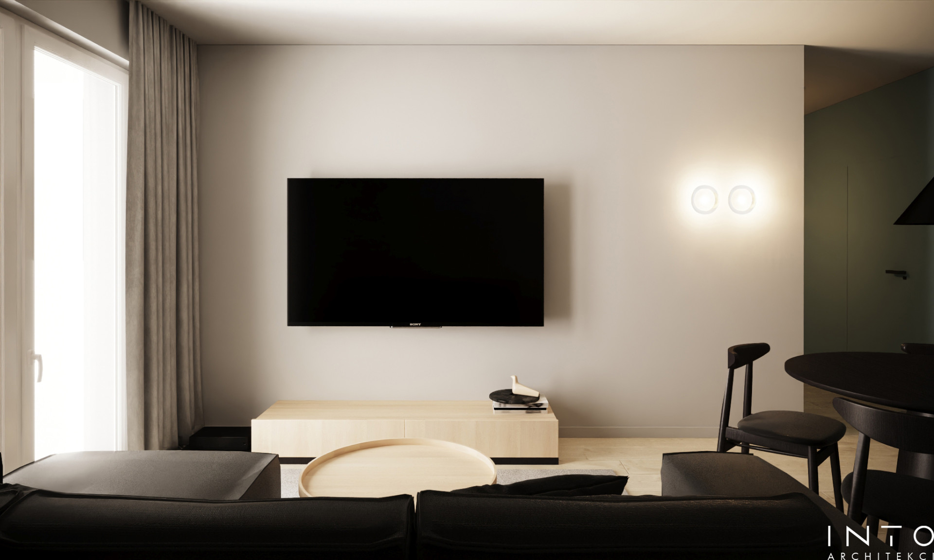 Projekt wnętrz mieszkania inwestycyjnego w Poznaniu – 50 m²