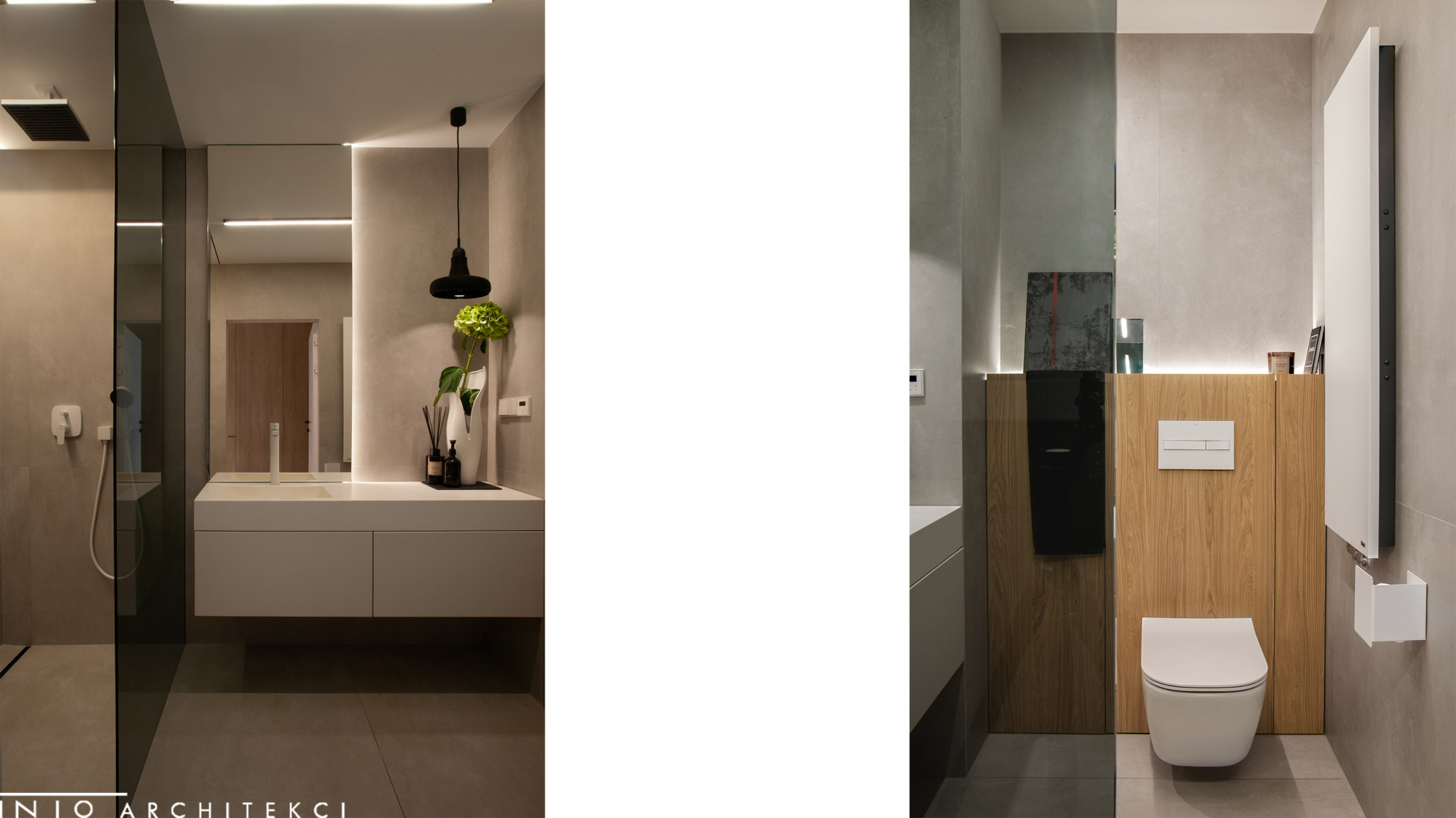 Studio w Gdańsku Letnica – projekt minimalistycznego mieszkania 47 m²
