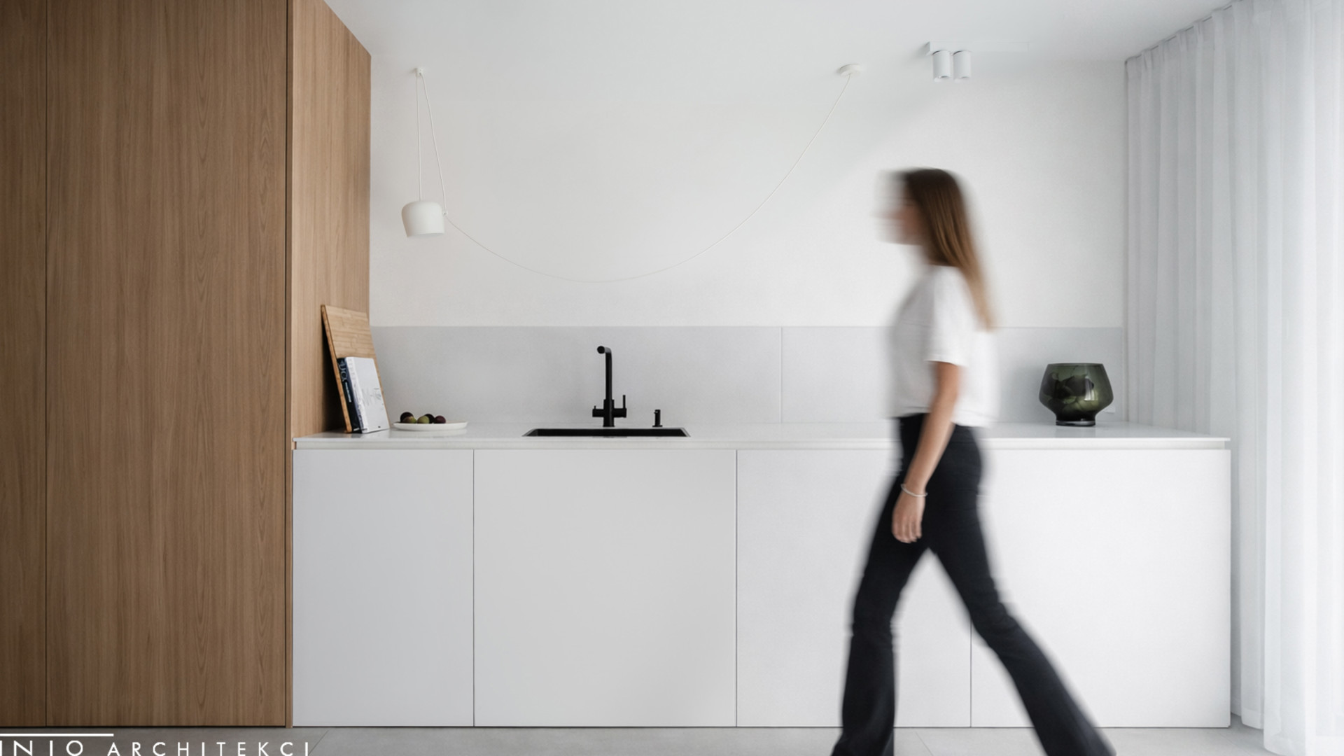 Studio w Gdańsku Letnica – projekt minimalistycznego mieszkania 47 m²