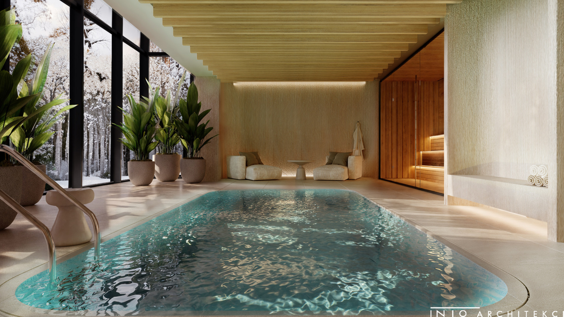 Nowoczesny hotel SPA w górach – architektura, apartamenty i strefa wellness