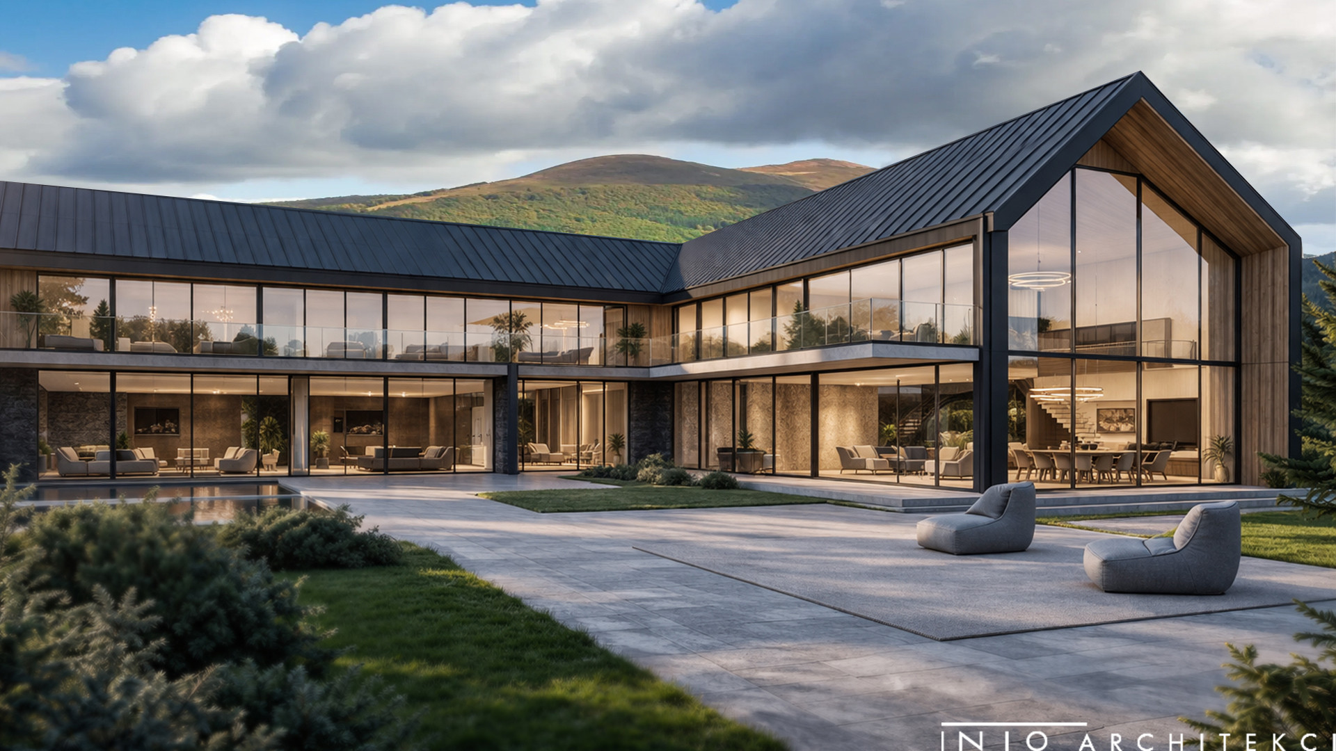 Nowoczesny hotel SPA w górach – architektura, apartamenty i strefa wellness